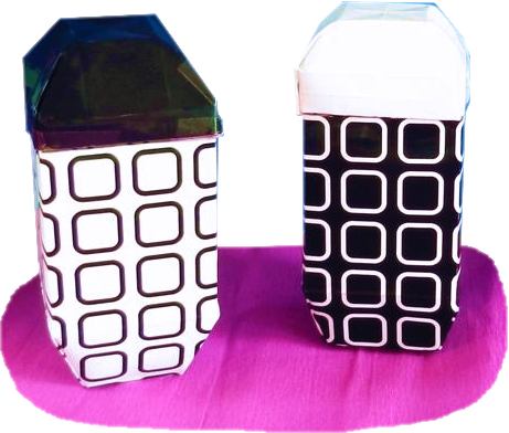 Origami Storage Pots