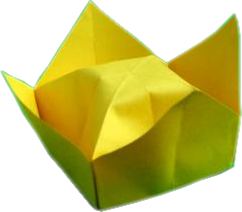 origami crown origami crown