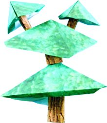 Origami Japanese Tree