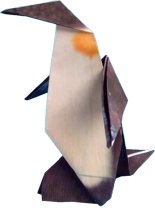 Origami pinguin