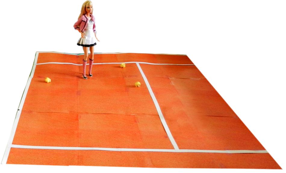 Dollhouse Tennis Court