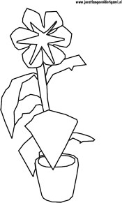 flower coloring picture