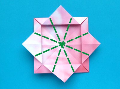 Zo maak je een Azalea bloem van papier