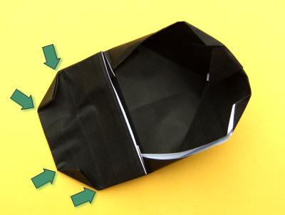 how to fold an origami baseball cap
