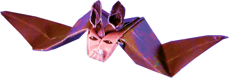 Origami Vleermuis