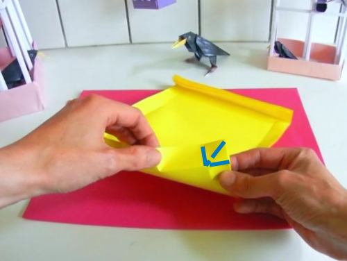 Een vogelkooi maken van papier