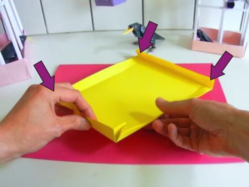 Origami Birdcage folding instructions