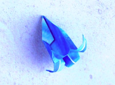 Origami Blue Bell Flower