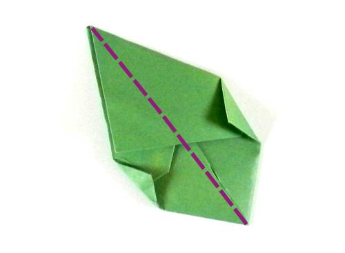 Folding an Origami Blueberry plant
