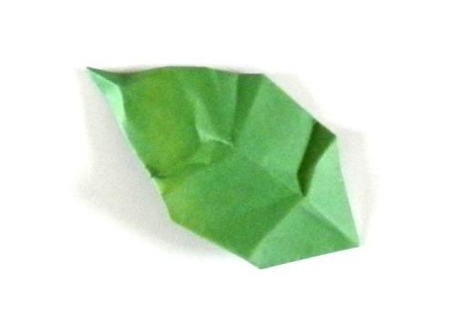 Folding an Origami Blueberry plant