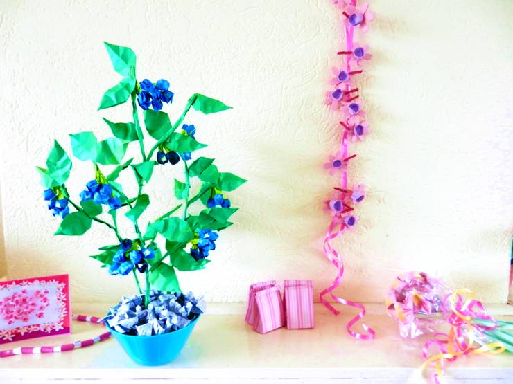Origami Blueberry Plant