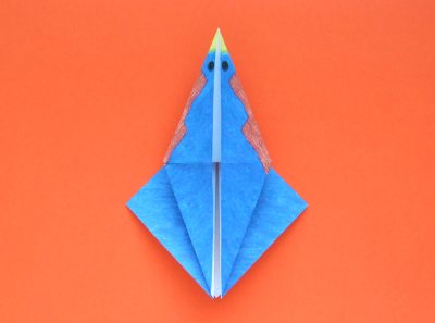 Fold an Origami Bird in Flight