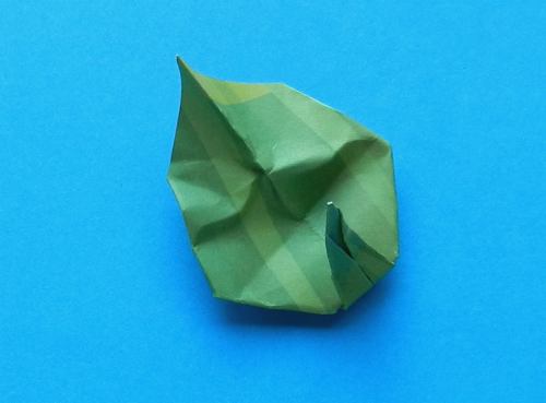 Diagrams for a Bonsai Origami Gardenia plant
