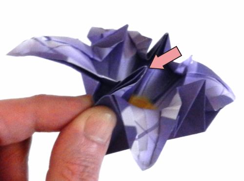 Fold an Origami Iris Flower