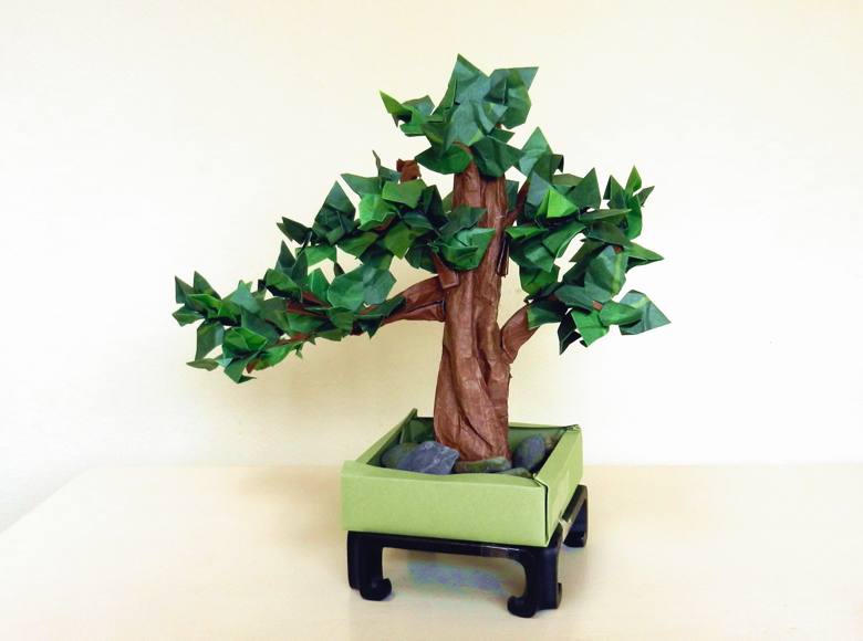 Bonsai Origami Tree