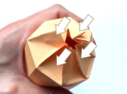 Origami Bottle folding instructions