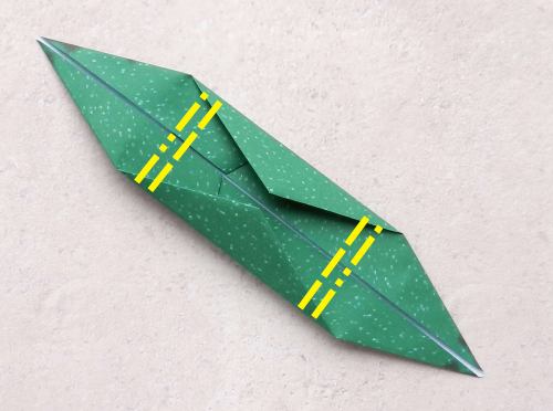 Origami Brachiosaurus folding instructions