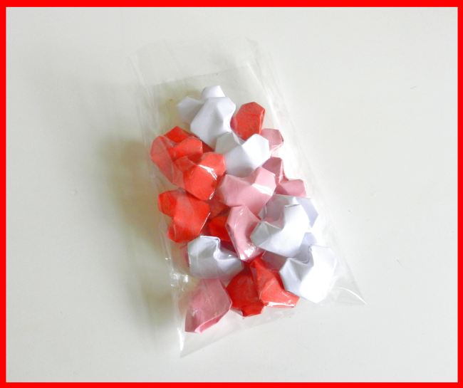 Origami candy