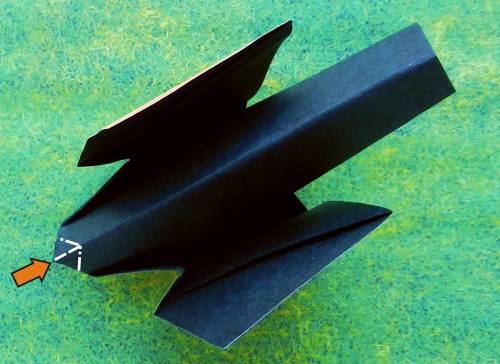 Fold a paper Origami cannon