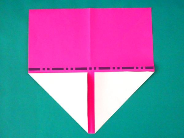 Fold an Origami cheerleader skirt