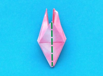 Origami Kersenbloesem maken