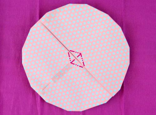 Make an Origami Circle Skirt
