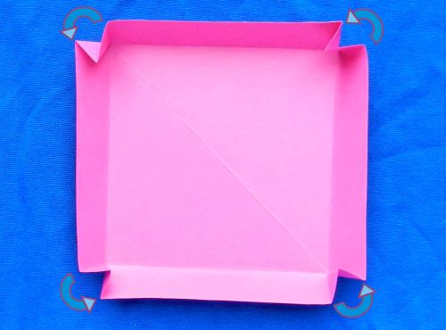 Make an Origami compartment box