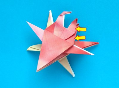 origami crab diagrams