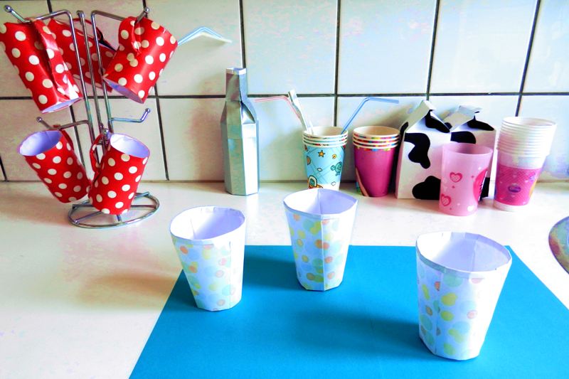 Paper Origami Cups