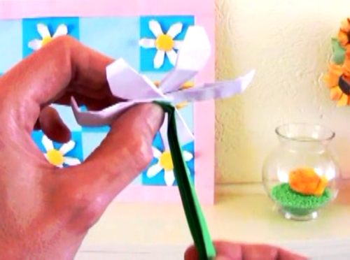 How to make paper Daisies