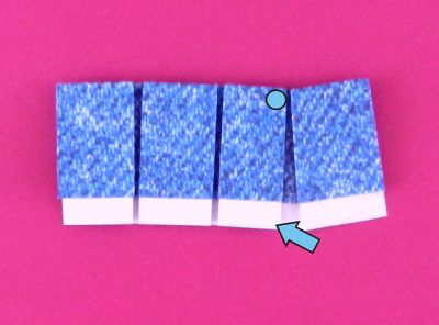 how to fold an origami denim skirt