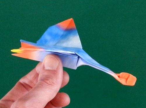 how to fold an origami Dimorphodon