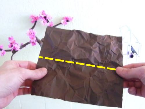 origami Dogwood Tree diagrams