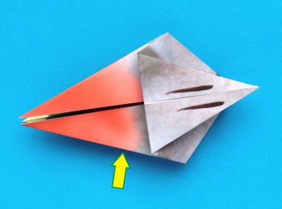 Origami Eend vouwen