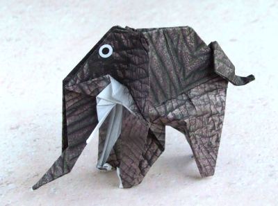 Origami olifant