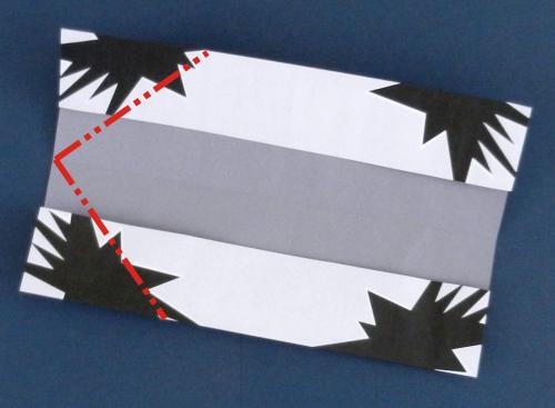 Een straaljager vouwen van papier