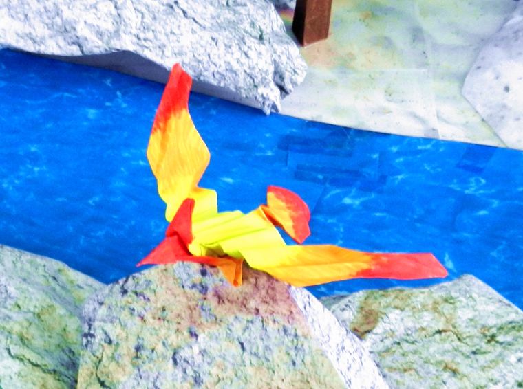 Origami Firebird