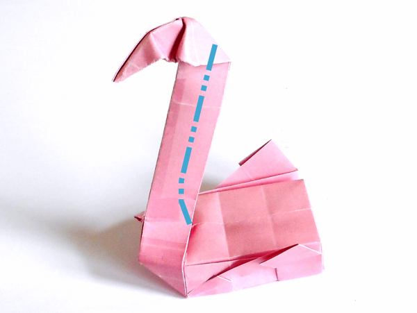 Flamingo doosje maken