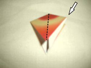 diagrammen voor een origami bloem