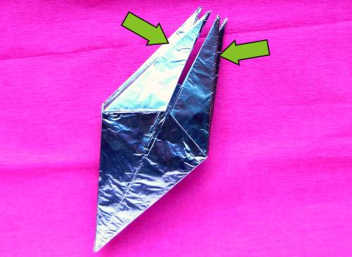 Fold an Origami fork