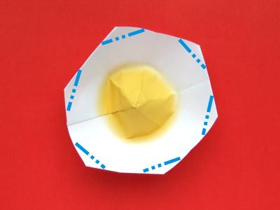 Make an Origami Fried Egg