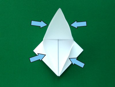 diagrams for an origami ghost