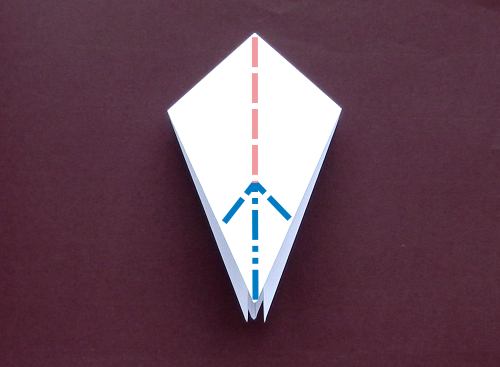 horror origami ghost diagrams