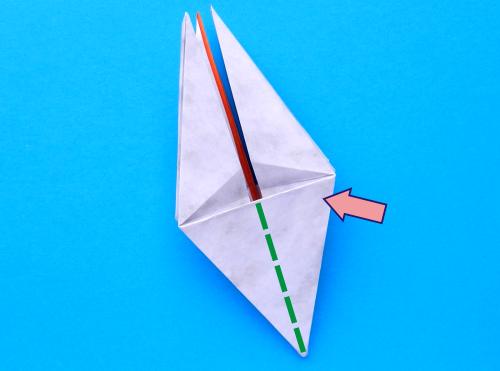 How to fold an Origami flying Goose