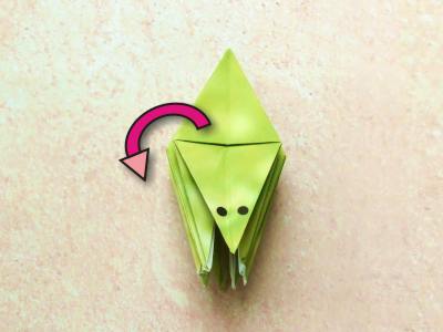 diagrams for an origami grasshopper