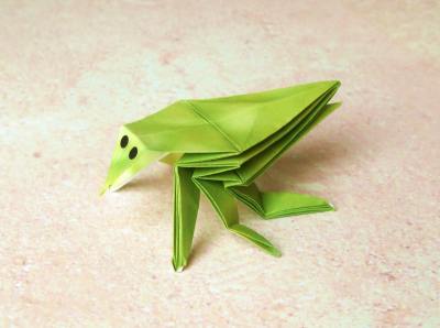 origami grasshopper