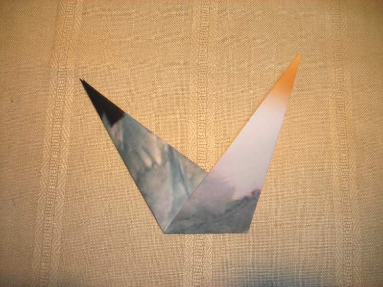 origami gull diagrams