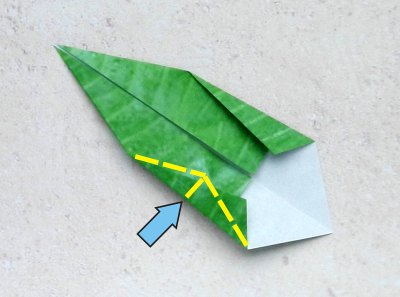 origami holly leaf folding instructions