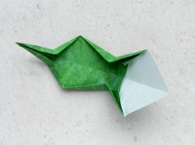 origami holly leaf folding instructions