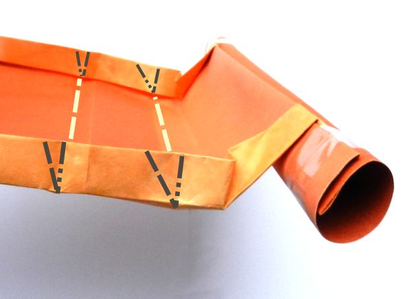 Origami Hotdogs maken